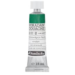 Schmincke Horadam Artist Gouache - Chromium Oxide Green Brilliant, 15 ml tube