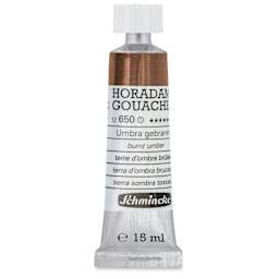 Schmincke Horadam Artist Gouache - Burnt Umber, 15 ml tube