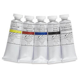 M. Graham Artists' Gouache - Basic Set, Set of 5 colors, 15 ml tubes