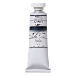 M. Graham Artists' Gouache - Paynes Gray, 15 ml tube