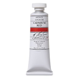 M. Graham Artists' Gouache - Cadmium Red, 15 ml tube