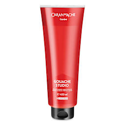 Caran d'Ache Studio Gouache - Scarlet, 450 ml, Tube