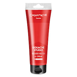 Caran d'Ache Studio Gouache - Scarlet, 250 ml, Tube