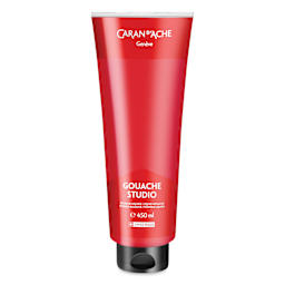 Caran d'Ache Studio Gouache - Carmine, 450 ml, Tube