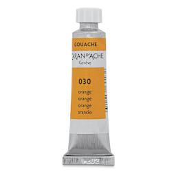 Caran d'Ache Gouache Studio Tubes and Sets - Orange, 10 ml, Tube