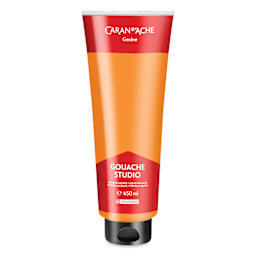 Caran d'Ache Studio Gouache - Orange, 450 ml, Tube