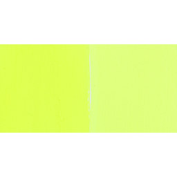 Caran d'Ache Studio Gouache - Fluorescent Lemon Yellow swatch