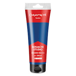 Caran d'Ache Studio Gouache - Cyan, 250 ml, Tube