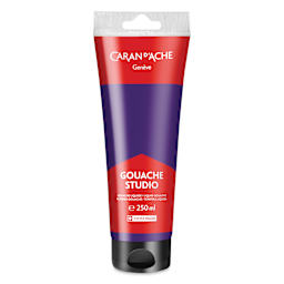 Caran d'Ache Studio Gouache - Violet, 250 ml, Tube