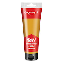 Caran d'Ache Studio Gouache - Ochre, 250 ml, Tube