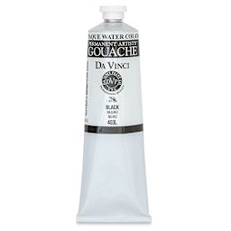 Da Vinci Professional Gouache - Black, 150 ml tube
