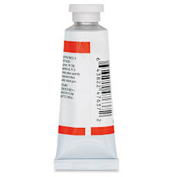 Da Vinci Professional Gouache - Red Light (Vermilion), 37 ml tube back