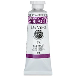 Da Vinci Professional Gouache - Red Violet, 37 ml tube