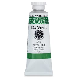 Da Vinci Professional Gouache - Green Light, 37 ml tube