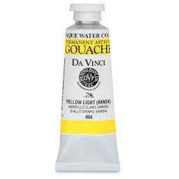 Da Vinci Professional Gouache - Yellow Light (Hansa), 37 ml tube