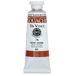 Da Vinci Professional Gouache - Burnt Sienna, 37 ml tube