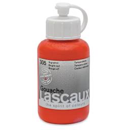 Lascaux Acrylic Gouache - Bright Red, 85 ml bottle