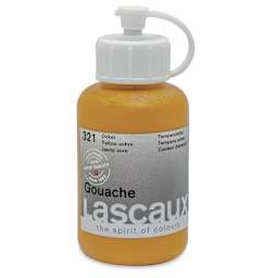 Lascaux Acrylic Gouache - Yellow Ochre, 85 ml bottle