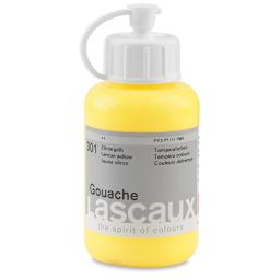 Lascaux Acrylic Gouache - Lemon Yellow, 85 ml bottle