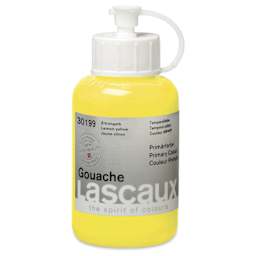 Lascaux Acrylic Gouache - Primary Yellow, 85 ml bottle