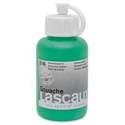 Lascaux Acrylic Gouache - Veronese Green, 85 ml bottle