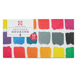 Royal Talens Gouache - Basic Set of 10, 20 ml tubes front of package