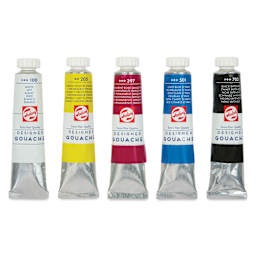 Royal Talens Gouache - Mixing Set of 5, 20 ml tubes