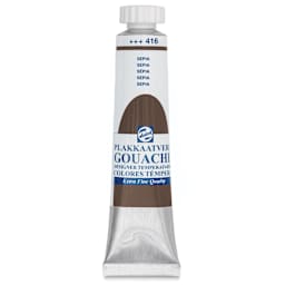 Royal Talens Gouache - Sepia, 20 ml tube