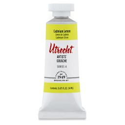 Utrecht Artists' Gouache - Cadmium Lemon, 14 ml, Tube (Front)