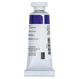 Utrecht Artists' Gouache - Deep Violet, 14 ml, Tube (Back)
