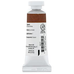 Utrecht Artists' Gouache - Burnt Sienna, 14 ml, Tube (Back)