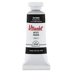 Utrecht Artists' Gouache - Raw Umber, 14 ml, Tube (Front)
