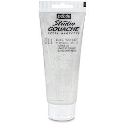 Pebeo Studio Gouache - Permanent White, 100 ml Tube