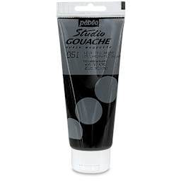 Pebeo Studio Gouache - Trichromatic Black, 100 ml Tube