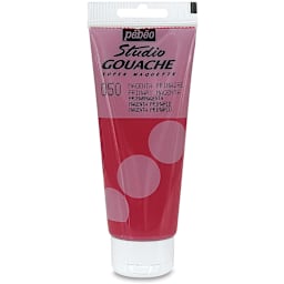 Pebeo Studio Gouache - Primary Magenta, 100 ml Tube