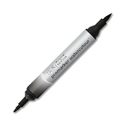 Winsor & Newton Promarker Watercolor Marker - Ivory Black