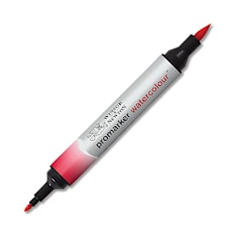 Winsor & Newton Promarker Watercolor Marker - Cadmium Red Deep Hue