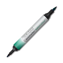 Winsor & Newton Promarker Watercolor Marker - Phthalo Green