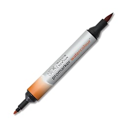 Winsor & Newton Promarker Watercolor Marker - Burnt Sienna