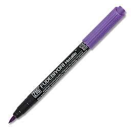 Zig Fudebiyori Metallic Brush Pen - Violet