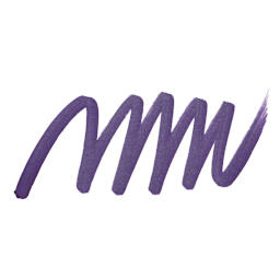 Zig Fudebiyori Metallic Brush Pen - Violet swatch