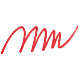 Pebeo 4Artist Marker - Red, 2 mm swatch