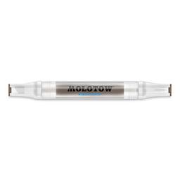 Molotow Aqua Twin Marker - Warm Black with caps on