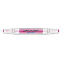 Molotow Aqua Twin Marker - Pink with caps on