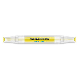 Molotow Aqua Twin Marker - Yellow with caps on