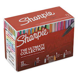 Sharpie The Ultimate Collection Markers - Set of 72, packaging