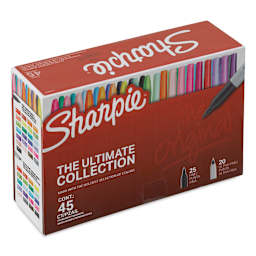 Sharpie The Ultimate Collection Markers - Set of 45, packaging