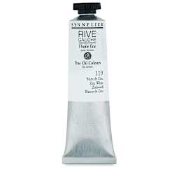 Sennelier Rive Gauche Artists Oil Color - Zinc White, 40 ml