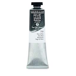 Sennelier Rive Gauche Artists Oil Color - Mars Black, 40 ml