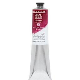 Sennelier Rive Gauche Artists Oil Color - Cadmium Red Deep Hue, 200 ml